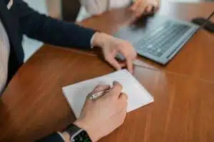 Έγγραφο διαταγής πληρωμής με δικηγορική σφραγίδα